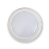White 5/6" LED Disk Light - 15W - 3000K Dimmable