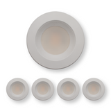 LED 4" Ribbed Retrofit Recessed Trim - 13W - 27K, 3K, 35K, 4K, 5K