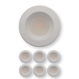 LED 4" Ribbed Retrofit Recessed Trim - 13W - 27K, 3K, 35K, 4K, 5K