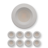 LED 4" Ribbed Retrofit Recessed Trim - 13W - 27K, 3K, 35K, 4K, 5K