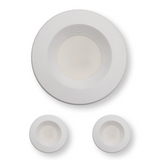 LED 5"-6" Ribbed Retrofit Recessed Trim - 13W - 3K,4K,5K