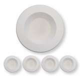 LED 5"-6" Ribbed Retrofit Recessed Trim - 13W - 3K,4K,5K