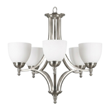 White Chandelier Glass