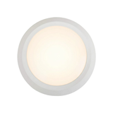 White 5/6" LED Disk Light - 15W - 3000K Dimmable