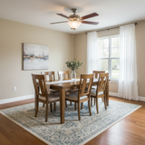 52' 5-Blade NK Fan W/White Bowl Light Kit(2x9.5W LED 3000K)