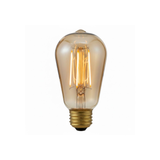 LED ST19 Amber Vintage Filament Lamp - 7W - 2200K - 4 PACK