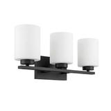 4" White Glass for VS394 & MCO  Vanities