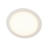 7.5" 12W LED Designer Slimline Disk Light - WH 3000K