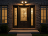 LED-Double Flood-Matte Black(includes Motion Sensor)20W 3000K