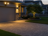 LED-Double Flood-Matte Black(includes Motion Sensor)20W 3000K