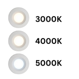 LED 5"-6" Ribbed Retrofit Recessed Trim - 13W - 3K,4K,5K