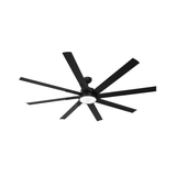 Barcelona 8-Blade 72" MB Fan Matte Black Blades