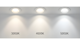 LED 5"-6" Ribbed Retrofit Recessed Trim - 13W - 3K,4K,5K