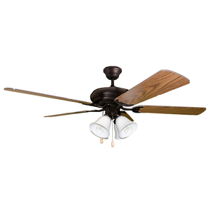 52" 5-Blade RB Fan W/White 4-Light Kit(4x9.5W LED 3000K)