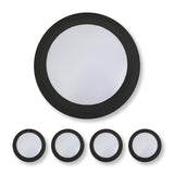 7 Inch LED Disk Light 15W - 3000K - 1080Lumens - Black (1 Pack, 2 Pack, 4 Pack, 6 Pack, 8 Pack)